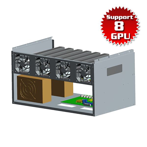 GAMC0801 - 8 GPU Mining Chas